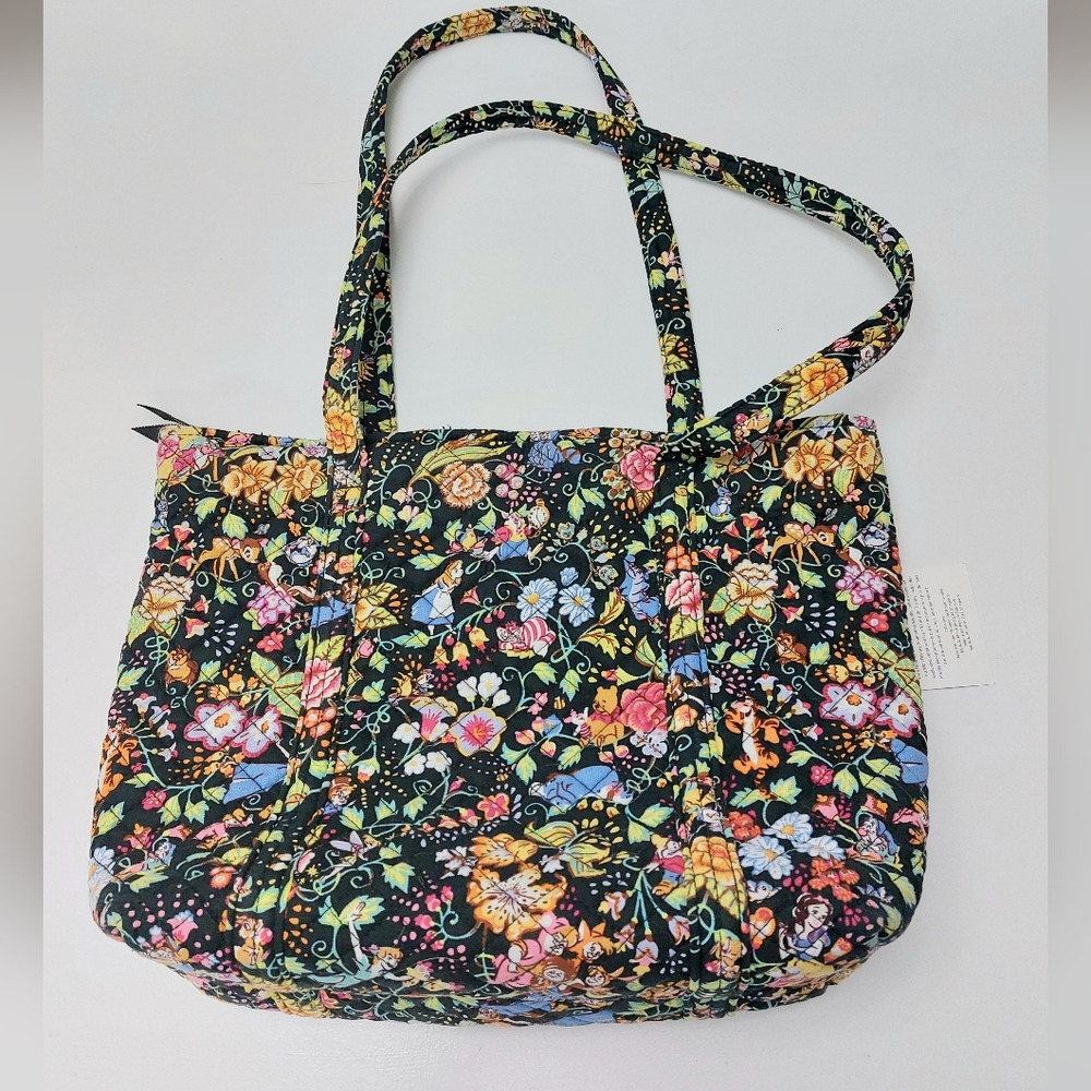 Vera Bradley Disney Classics On The Green Small Vera Tote - Picture 2 of 3